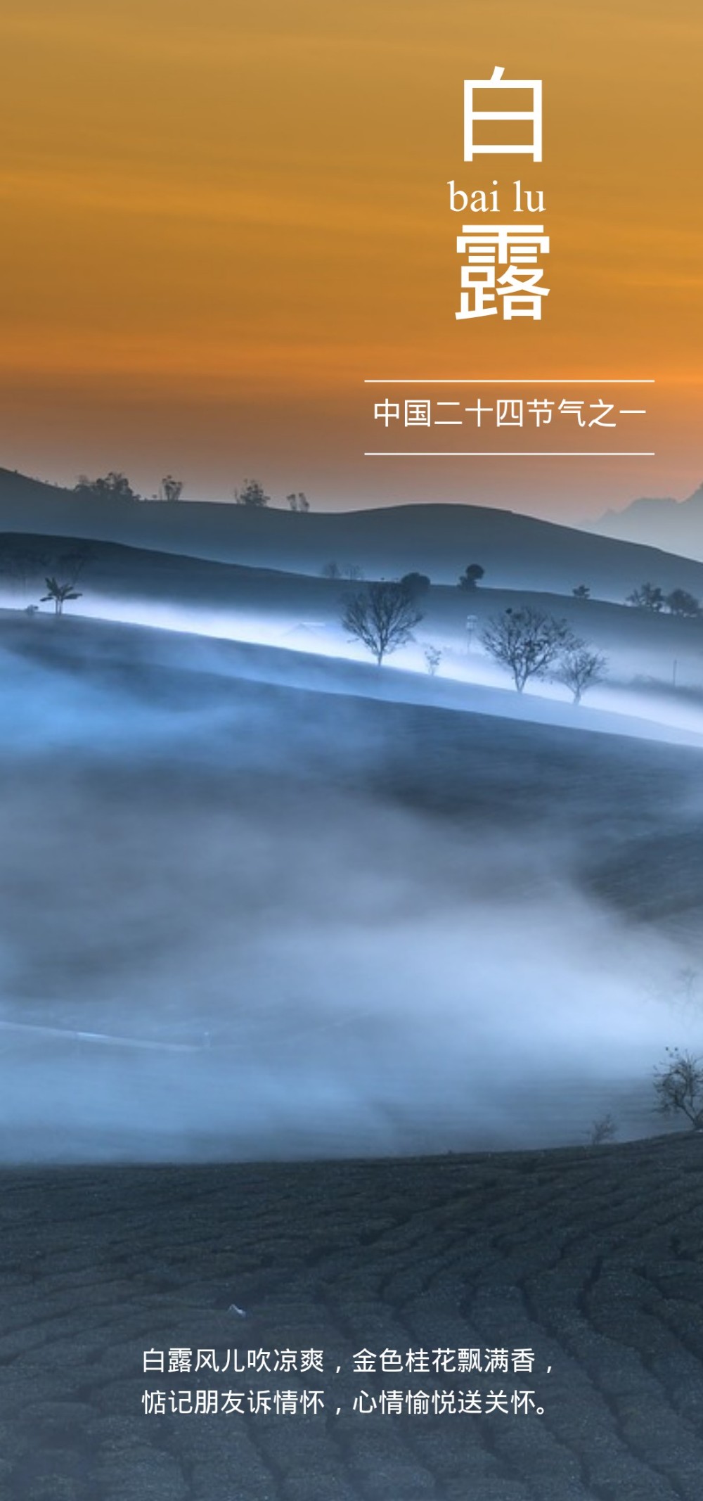 中国二十四节气之一-白露