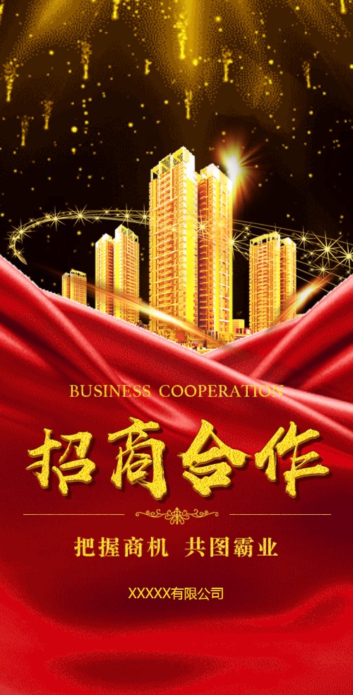 震撼高端黑金招商手册/招商合作